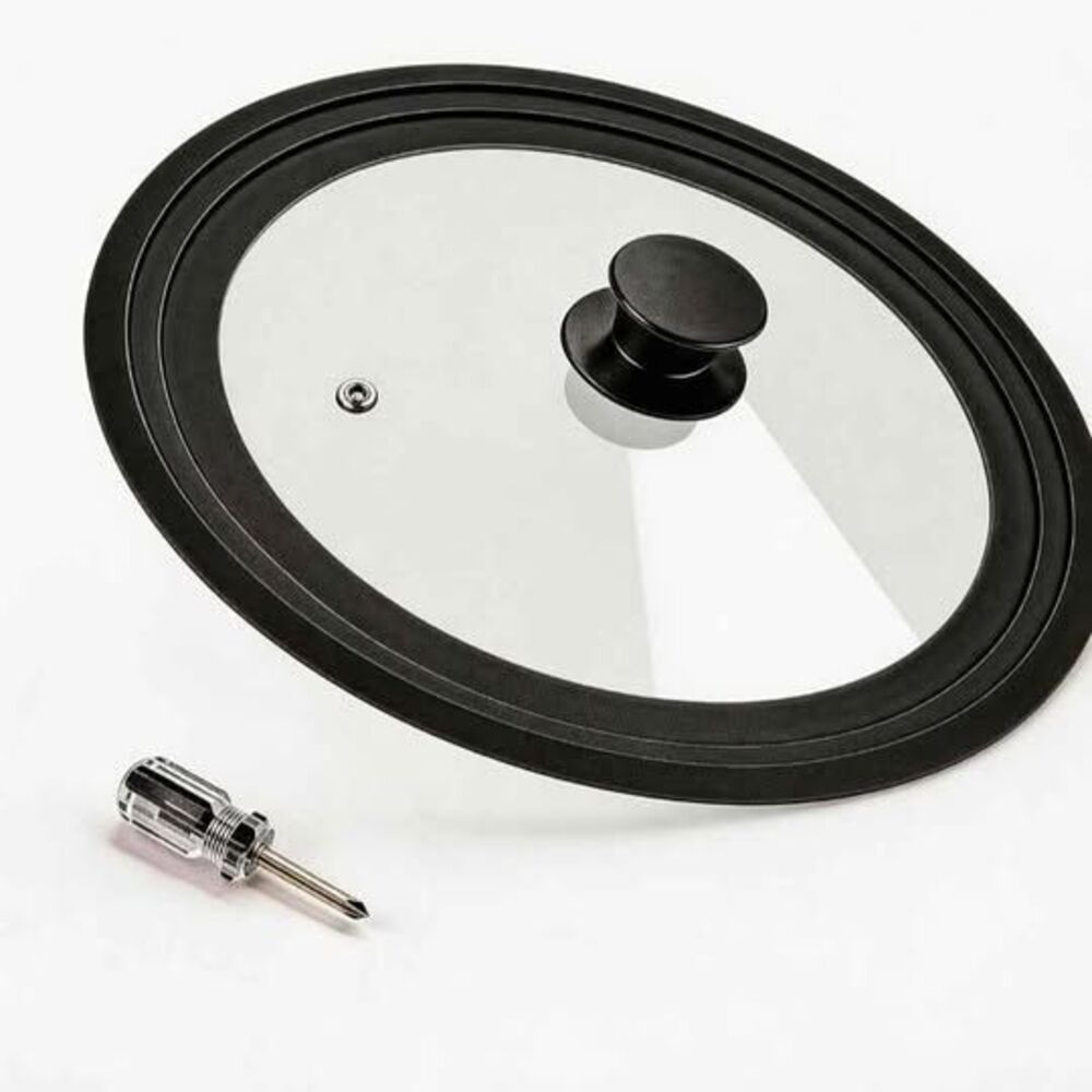 Universal Lid for Pots Pans and Skillets, 8.5&9.5&10.5 inch, Diameter Cookware,